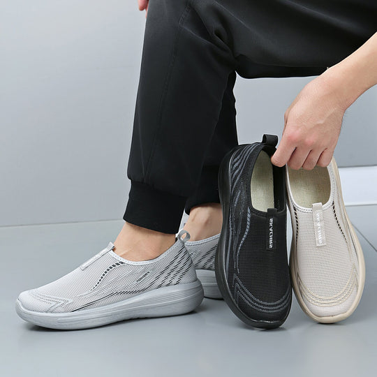 Damen Atmungsaktive Slip-On Sportschuhe EB