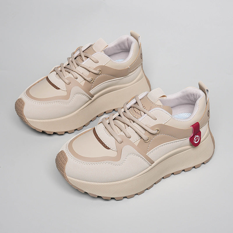 Damen Sportliche Chunky Sneakers mit hohem Tragekomfort und rutschfester Sohle EB