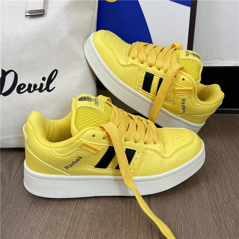 Damen modische Sneakers mit atmungsaktiven Mesh-Einsätzen und rutschfester Sohle EB