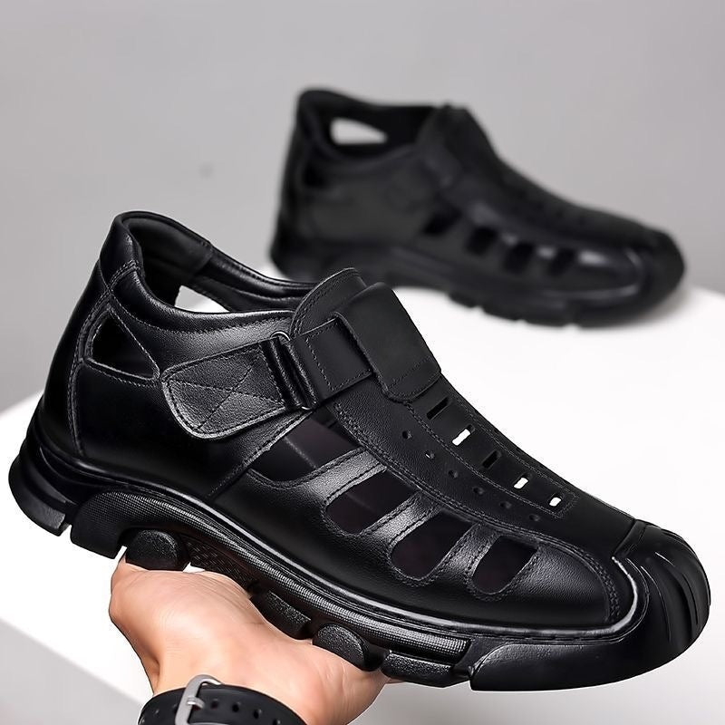 Damen Freizeitsandalen mit gepolsterter Innensohle und verstellbarem Riemen EB