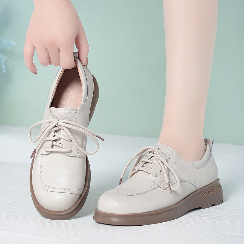 Damen Schnürschuhe mit eleganter Profilsohle und atmungsaktivem Obermaterial EB
