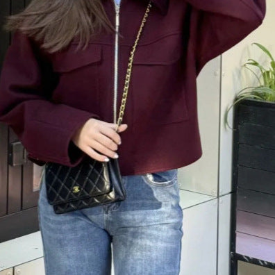 Damen Oversized Utility-Jacke mit praktischen Pattentaschen EB