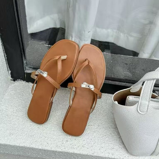 Damen Komfortable Badesandalen mit verstellbaren Riemen und orthopädischem Fußbett EB