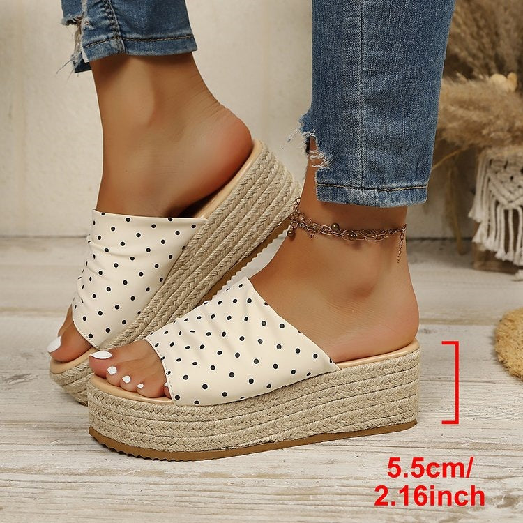 Damen Wedge-Sandaletten mit gepolstertem Fußbett EB