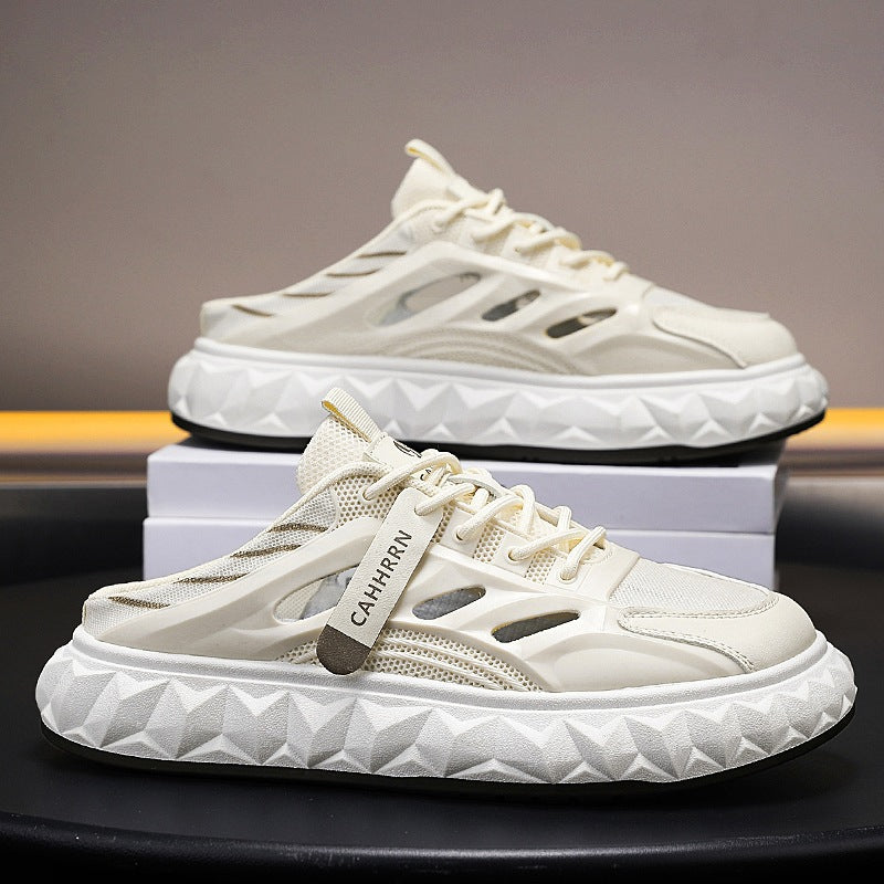 Damen Sportliche Sneakers mit atmungsaktiver Netzstruktur und rutschfester Sohle EB