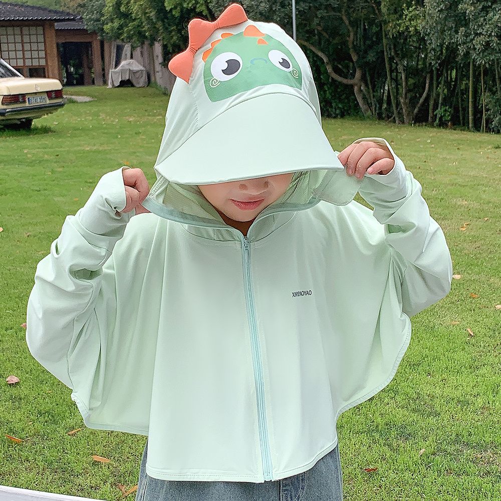 Mädchen multifunktionale UV-Schutzjacke mit Kapuze EB