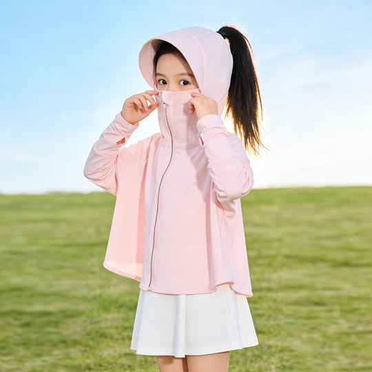 Mädchen Atmungsaktive UV-Schutzjacke EB