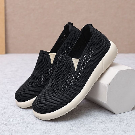 Damen Atmungsaktive Freizeit-Schuhe mit elastischem Einstieg EB