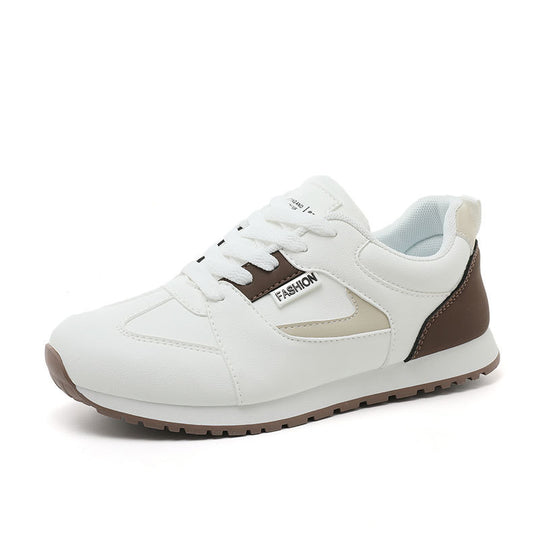 Damen sportliche Sneakers mit modischem Design und atmungsaktiver Oberflächenstruktur EB