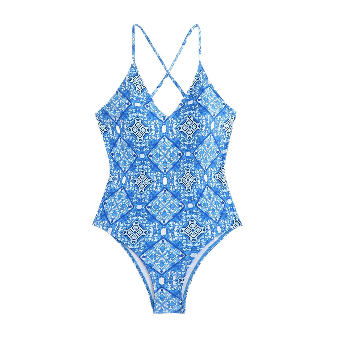 Damen Floral Einteiler EB