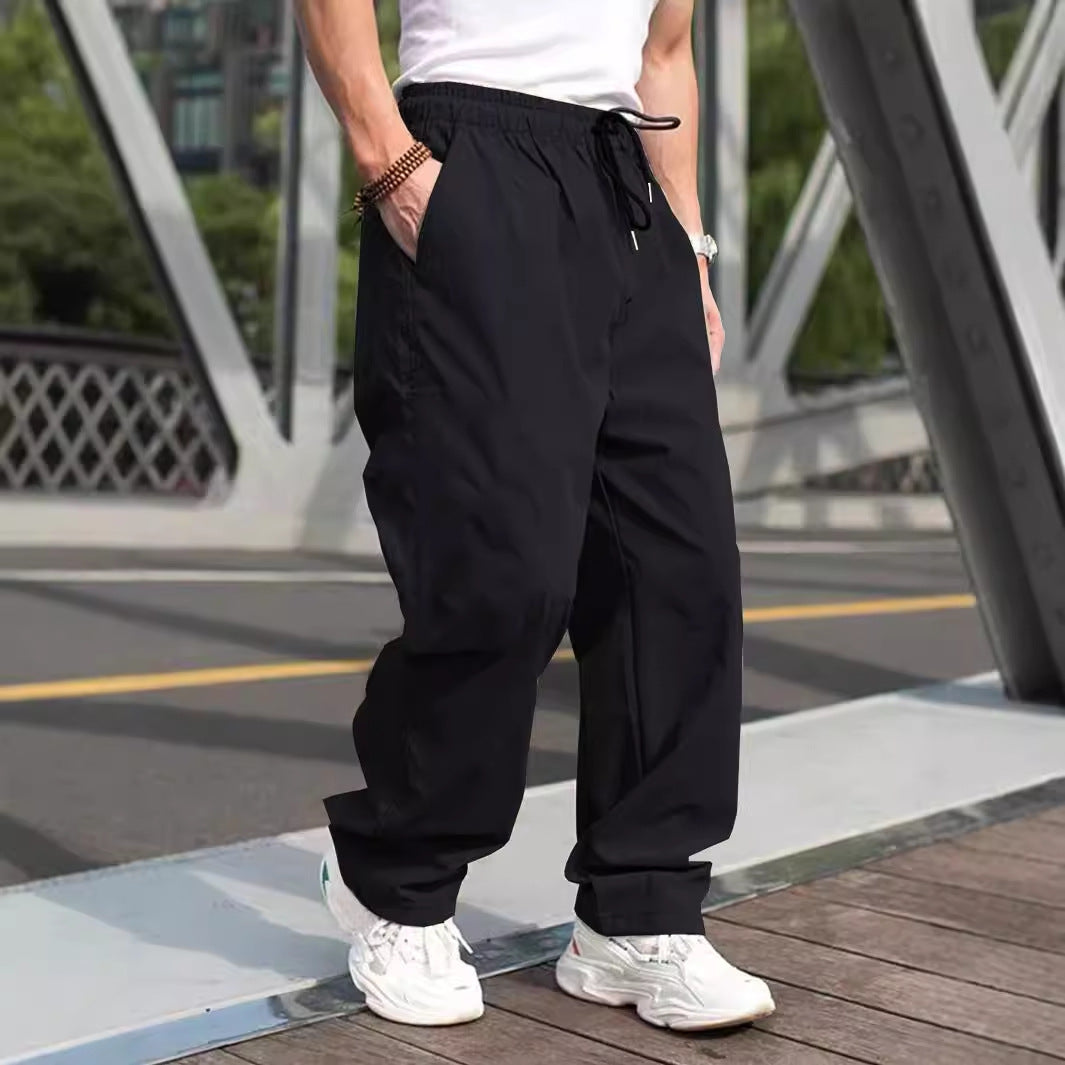 Herren lässige Cargohose mit elastischem Bund EB