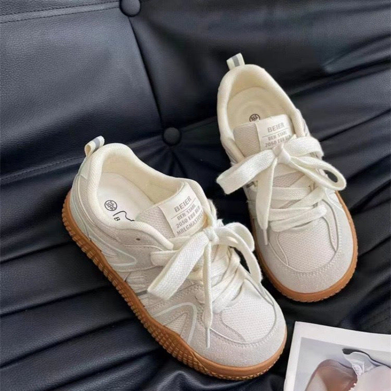 Damen Sportliche Sneakers mit atmungsaktiver Mesh-Oberfläche und rutschfester Sohle EB