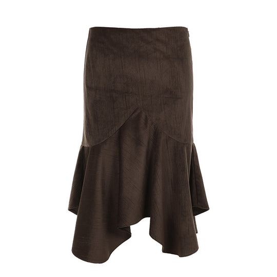 Damen Eleganter ausgestellter Rock mit raffinierter Silhouette EB