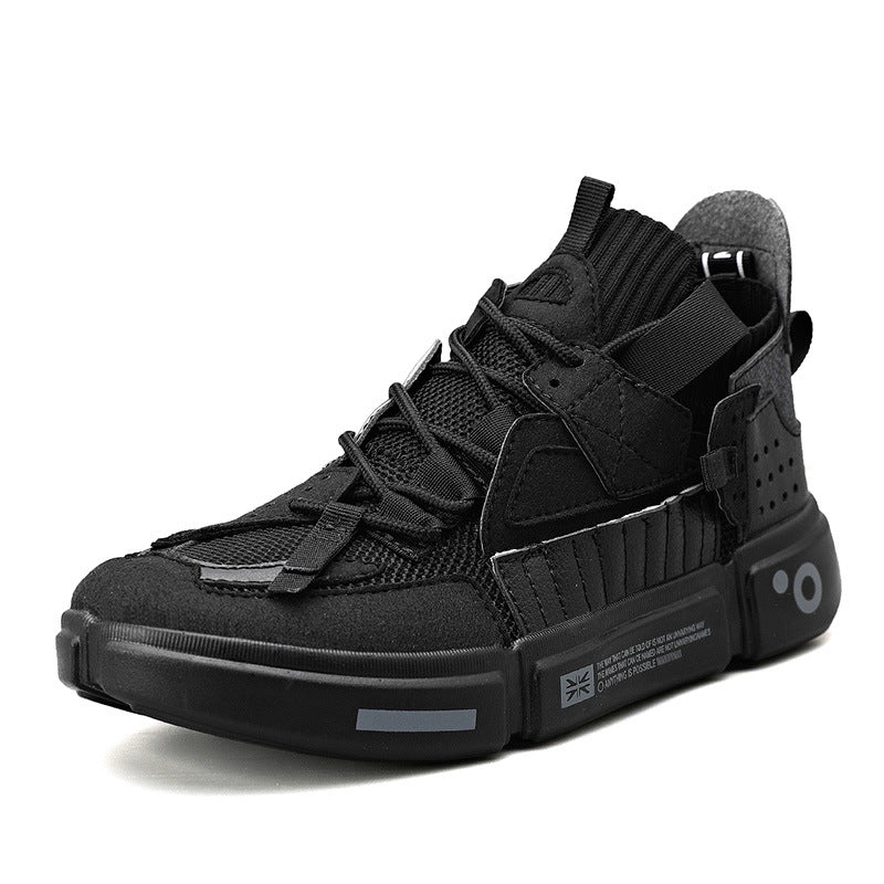 Damen Sportliche High-Top Sneakers mit strapazierfähigem Obermaterial und atmungsaktiver Struktur EB