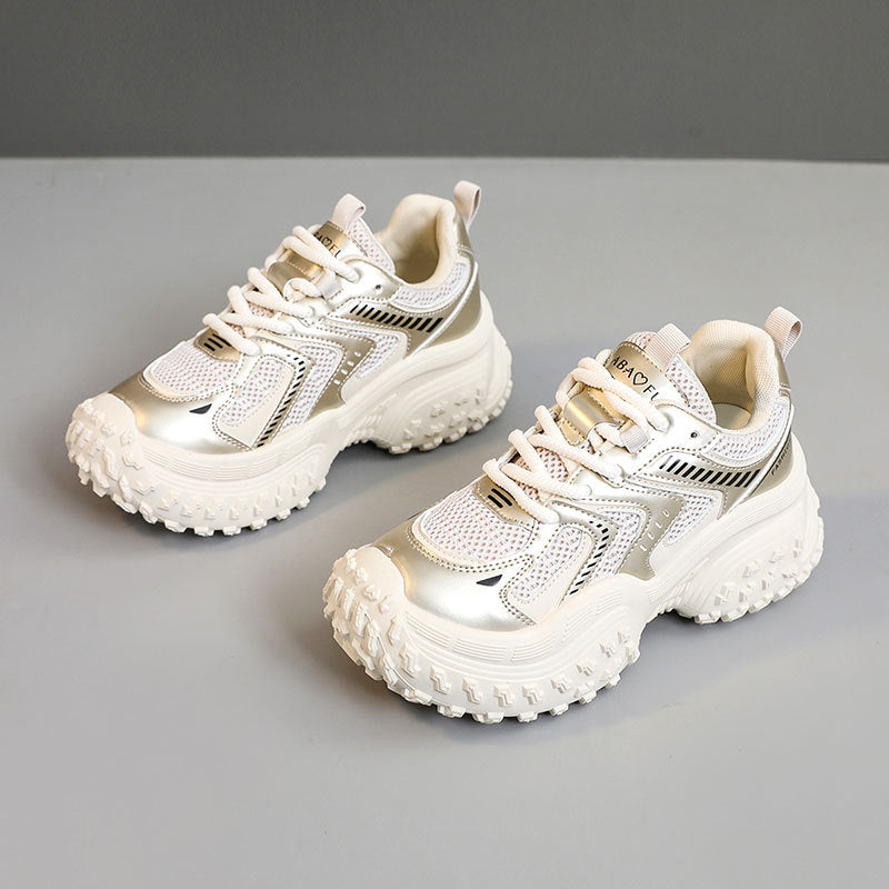 Damen Sportliche Lauf-Sneaker mit rutschfester Sohle und atmungsaktiver Struktur EB