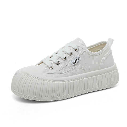 Damen Plateau Sneakers mit trendigem Design und komfortabler Dämpfung EB