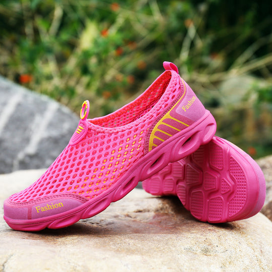 Damen Atmungsaktive Freizeitschuhe mit flexiblem Mesh-Obermaterial EB