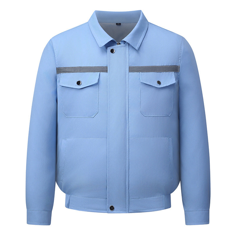 Unisex nan kühlende Arbeitsjacke mit integrierten Lüftern und atmungsaktivem Funktionsfutter EB