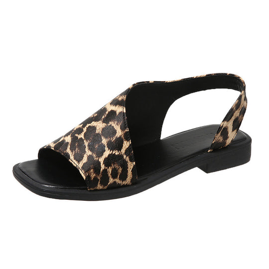 Damen Mode Zehentrenner mit verstellbarem Riemendesign EB