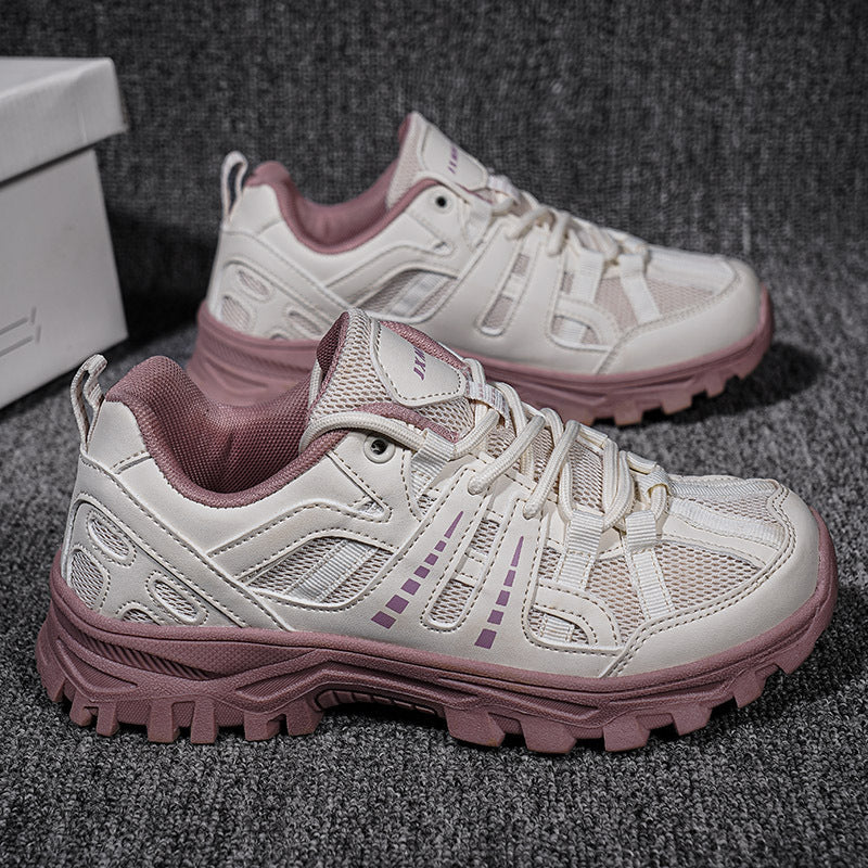 Damen Sportliche Trail Running Schuhe mit atmungsaktivem Mesh-Obermaterial und rutschfester Sohle EB