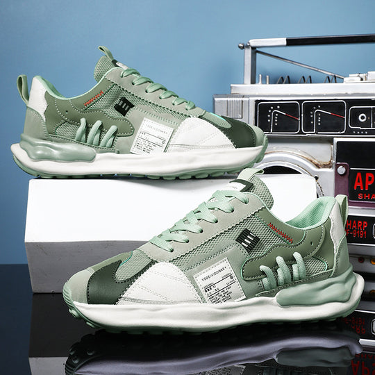 Damen Sportliche Sneakers mit leichtem Mesh-Obermaterial und stoßdämpfender Sohle EB