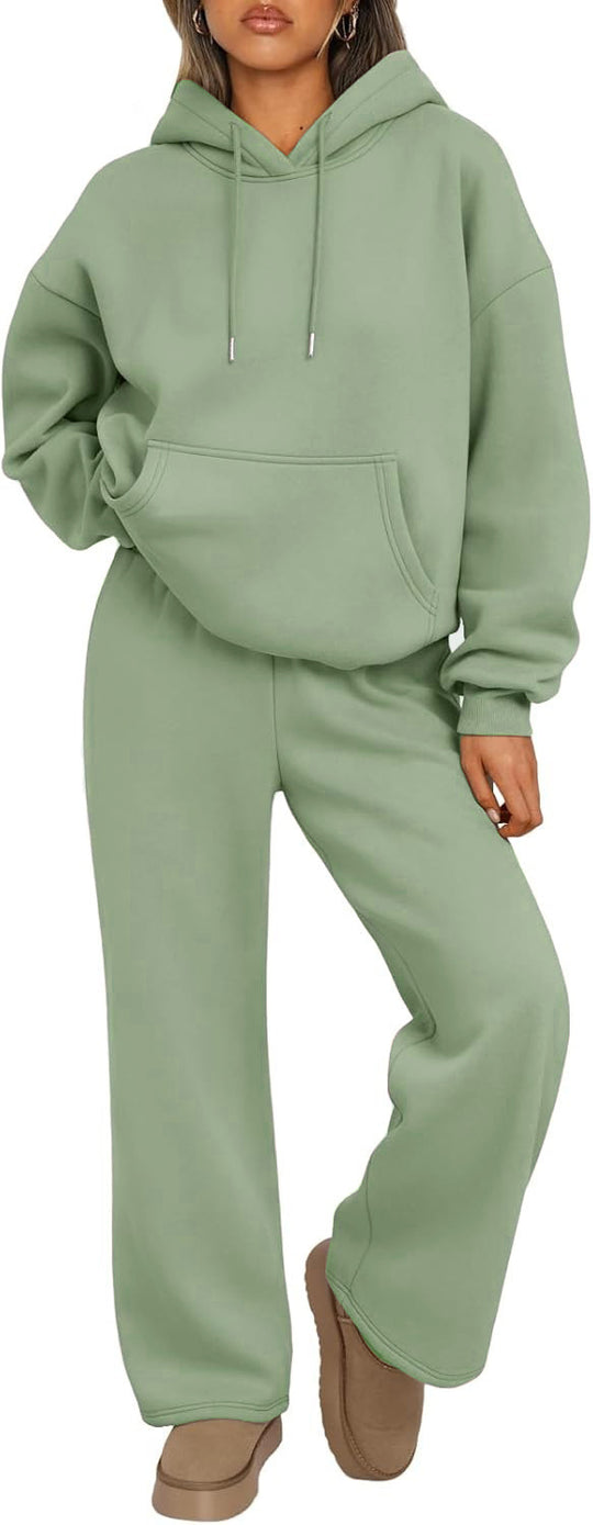 Unisex minimalistischer Kapuzenpullover aus French-Terry mit flachem Kordelzug und verstärkter Nackenpasse EB