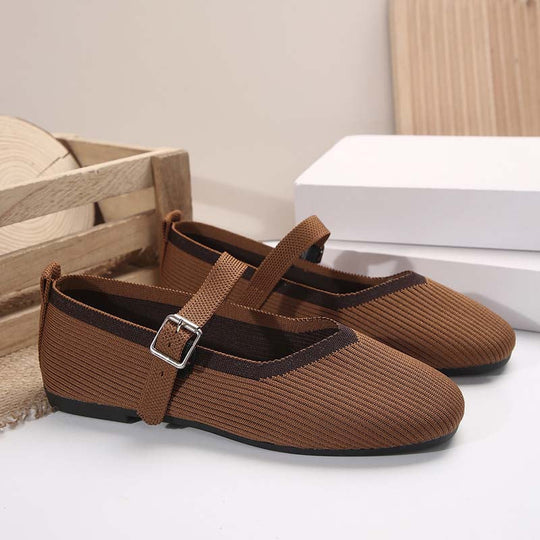 Atmungsaktive flache Schuhe EB