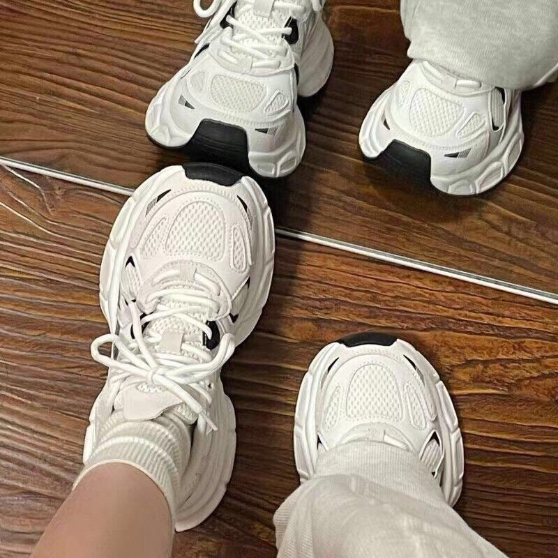 Damen Sportliche Sneakers mit atmungsaktiver Mesh-Oberfläche und reaktionsfreudiger Dämpfung EB