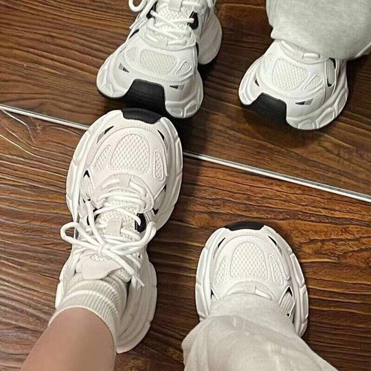 Damen Sportliche Sneakers mit atmungsaktiver Mesh-Oberfläche und reaktionsfreudiger Dämpfung EB