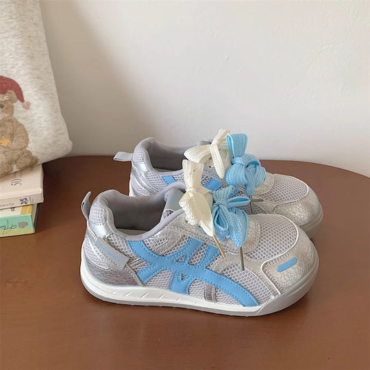 Damen Sportliche Sneaker mit dekorativen Schnürdetails EB