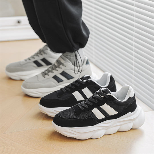 Damen Sportliche Sneakers mit atmungsaktiver Mesh-Oberfläche und dämpfender Sohle EB