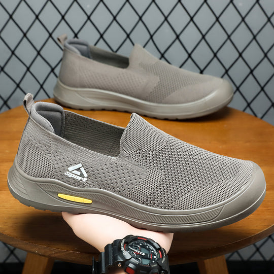Damen atmungsaktive Slip-On Sportschuhe mit rutschfester Sohle EB