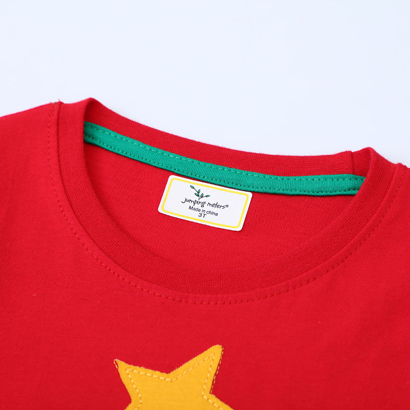 Mädchen Langarmkleid mit festlichem Weihnachtsbaum-Motiv EB