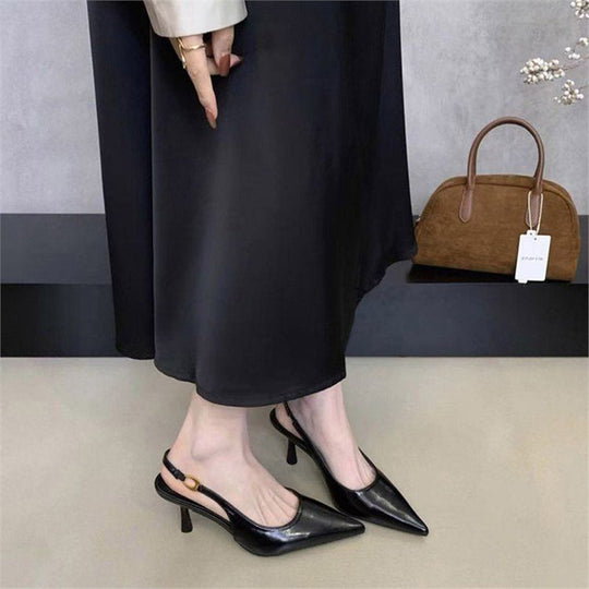 Damen Slingback Stiletto-Pumps mit elegantem Riemchen EB
