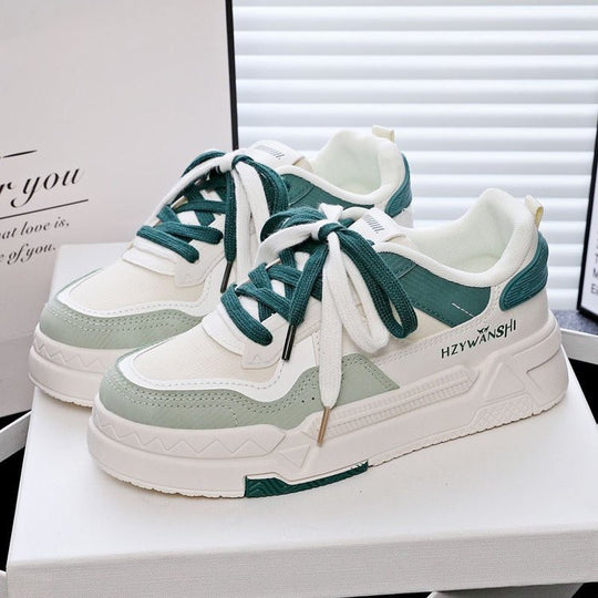 Damen Sportliche Sneakers mit modischer Profilsohle EB