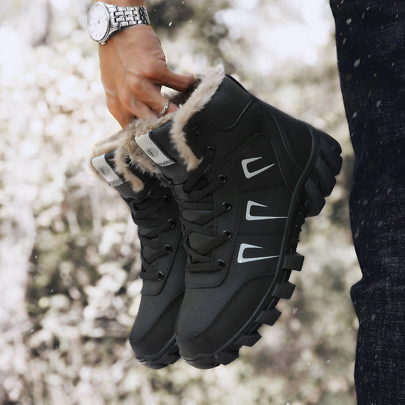 Damen Winterboots mit isolierender Fütterung und rutschfester Sohle EB