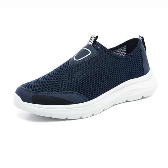 Damen Atmungsaktive Slip-On Sneakers mit flexiblem Netzdesign EB