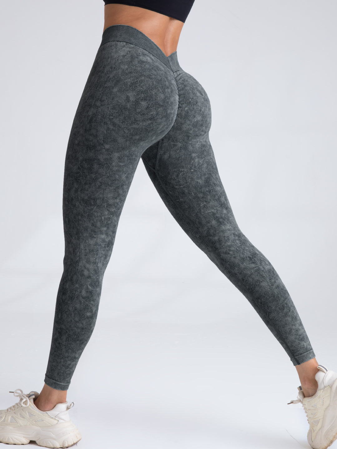 Damen High-Waist Komfort Leggings mit Sculpt-Effekt EB
