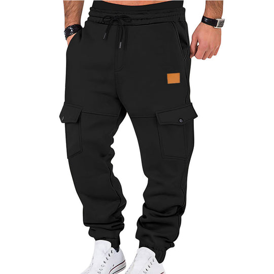 Herren Cargo-Jogginghose mit elastischem Bund und praktischen Taschen EB