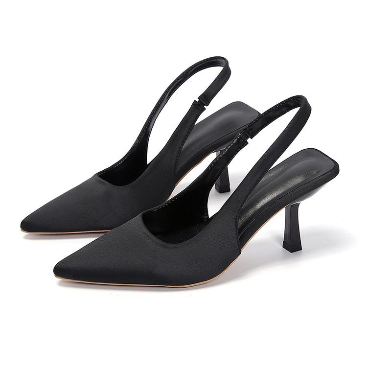 Damen Slingback-Pumps mit elegantem spitzem Design und modischem Absatz EB