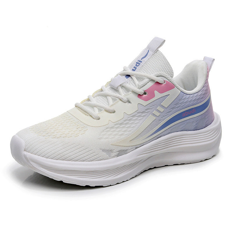 Damen Sportliche Dämpfungs-Laufschuhe mit atmungsaktivem Obermaterial und flexibler Sohle EB