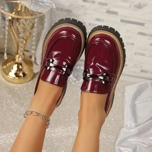Damen Trendige und bequeme Slipper mit robustem Sohlenprofil EB
