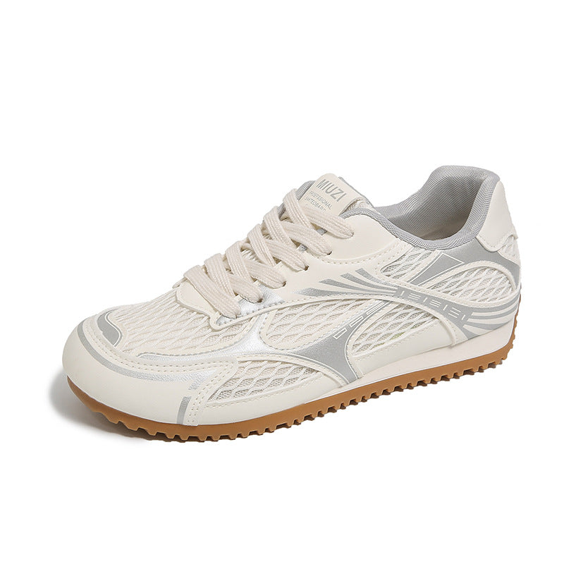 Damen Sportliche Freizeitschuhe mit atmungsaktiver Netzstruktur und rutschfester Sohle EB