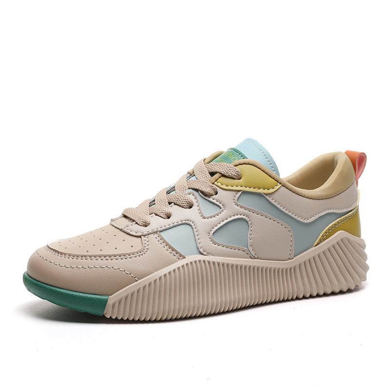 Damen modische Sneaker mit atmungsaktiver Oberflächenstruktur und rutschfester Sohle EB