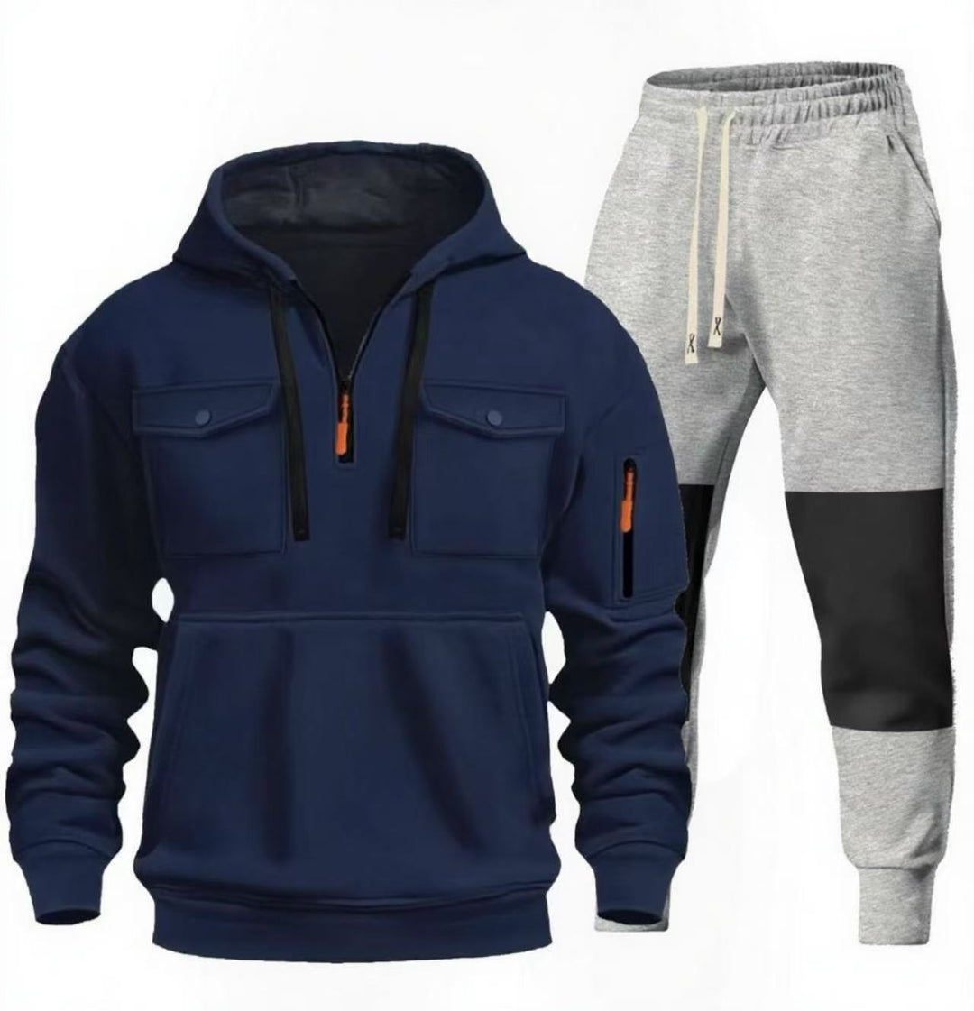 Herren funktionaler Sweatshirt- und Jogginghosen-Set EB