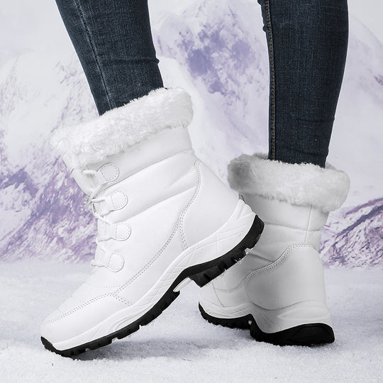 Damen Winterstiefel mit isolierendem Futter und rutschfester Sohle EB 1759517081
