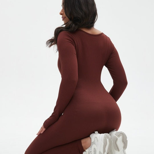 Damen Figurumspielender Jumpsuit EB