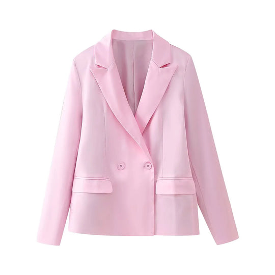 Damen elegantes Blazer- und Rock-Set EB