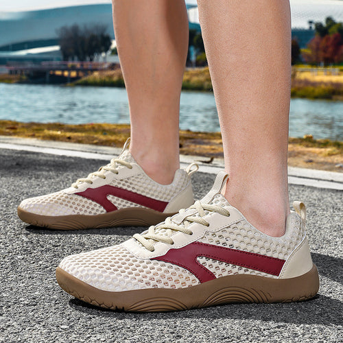 Damen Atmungsaktive Sport-Sneaker mit flexibler Laufsohle EB