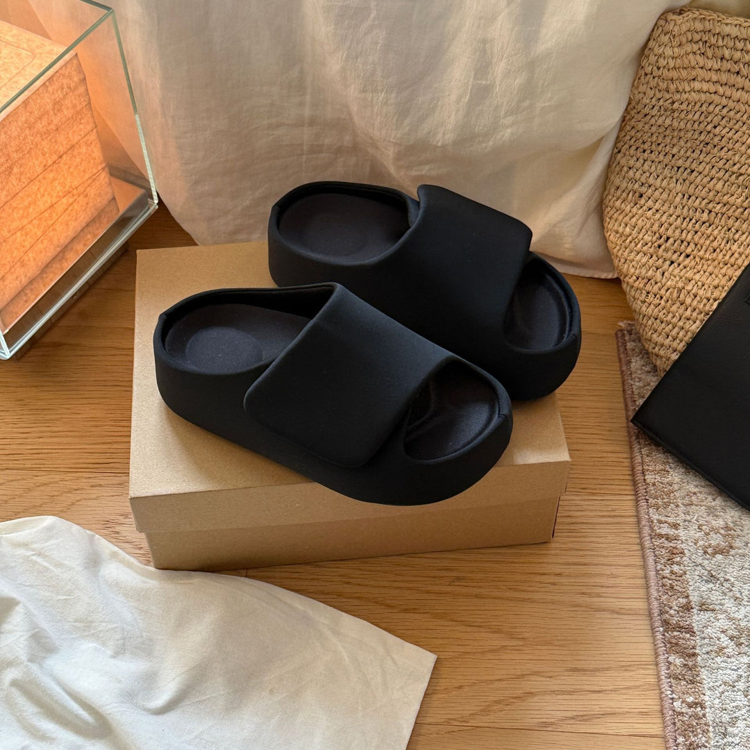 Damen Komfortable Clogs mit breitem Riemen und ergonomischem Fußbett EB